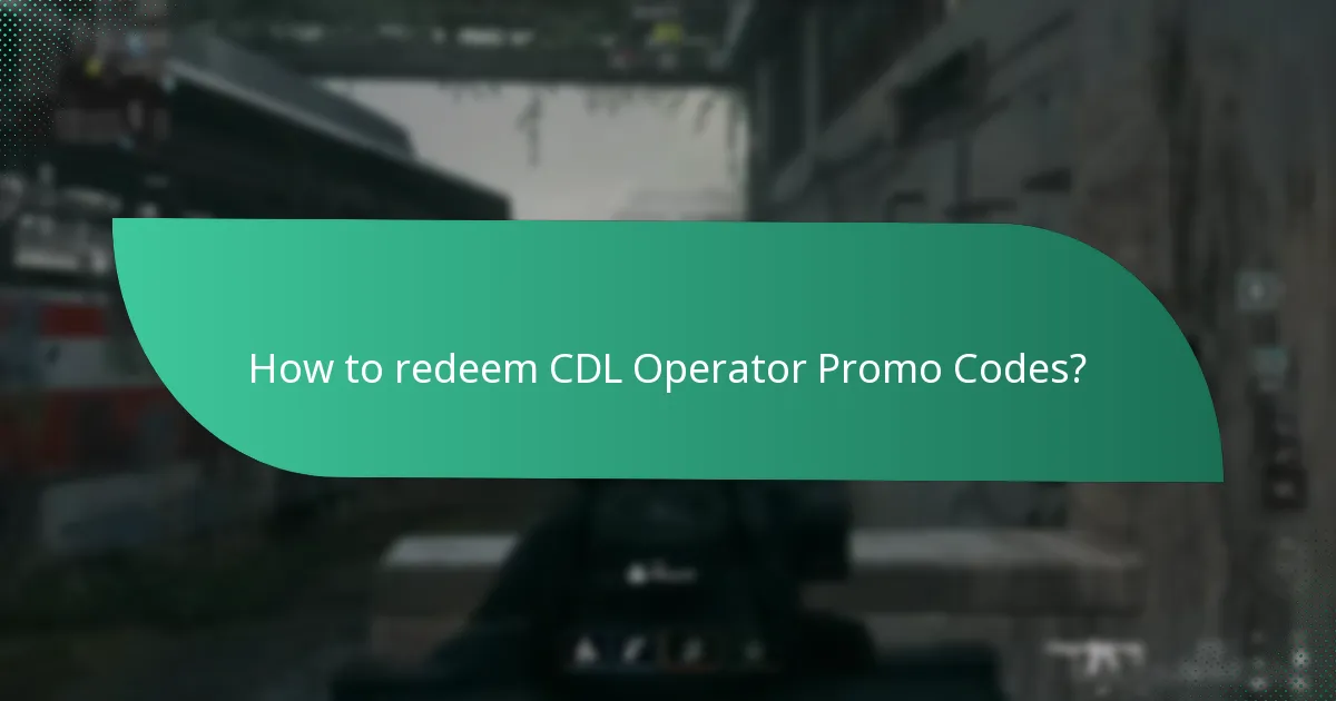 What seasonal offers are available for CDL Operators?