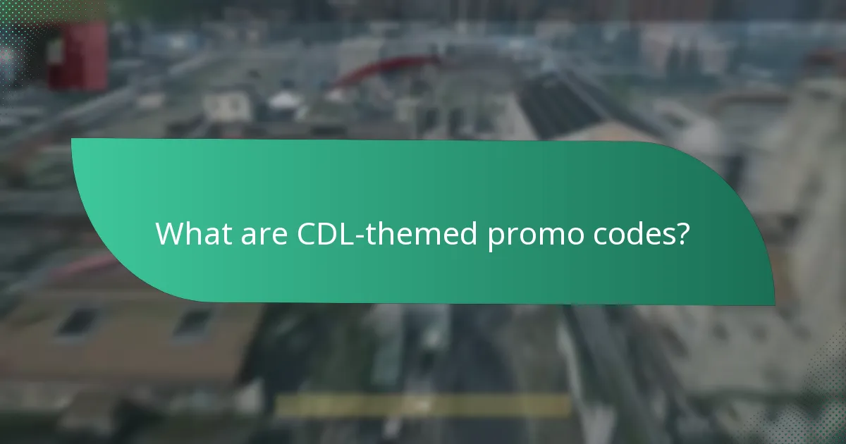 When do seasonal events affect CDL promo codes?