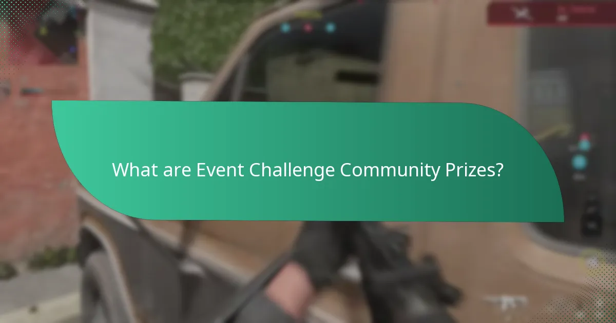 How do event challenges foster community engagement?