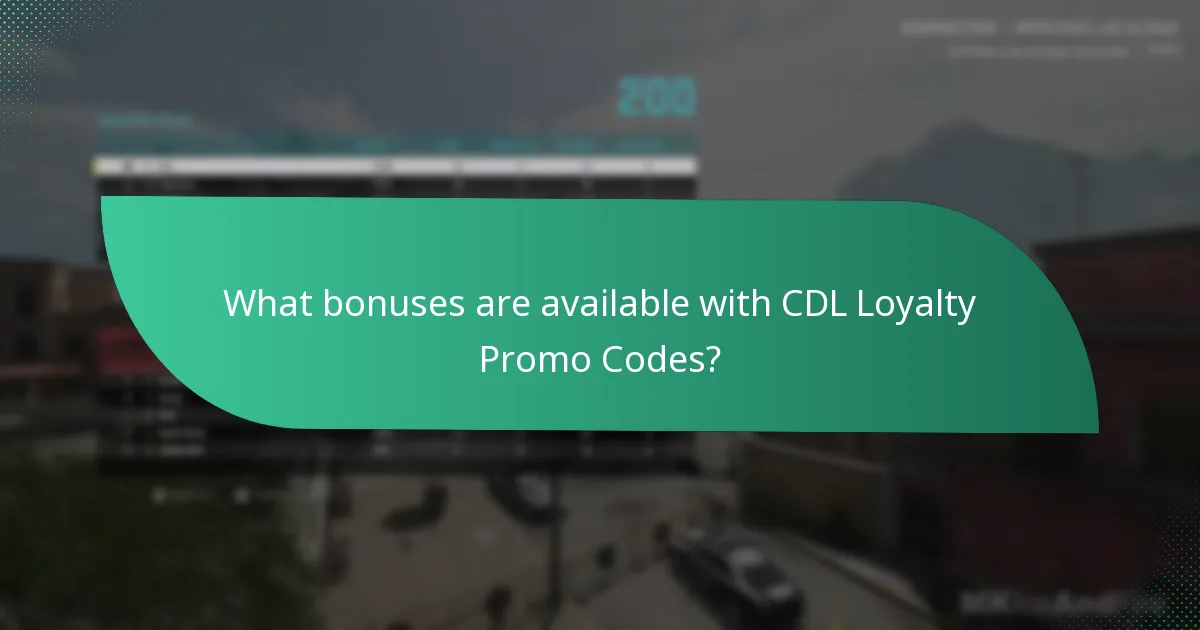What bonuses are available with CDL Loyalty Promo Codes?